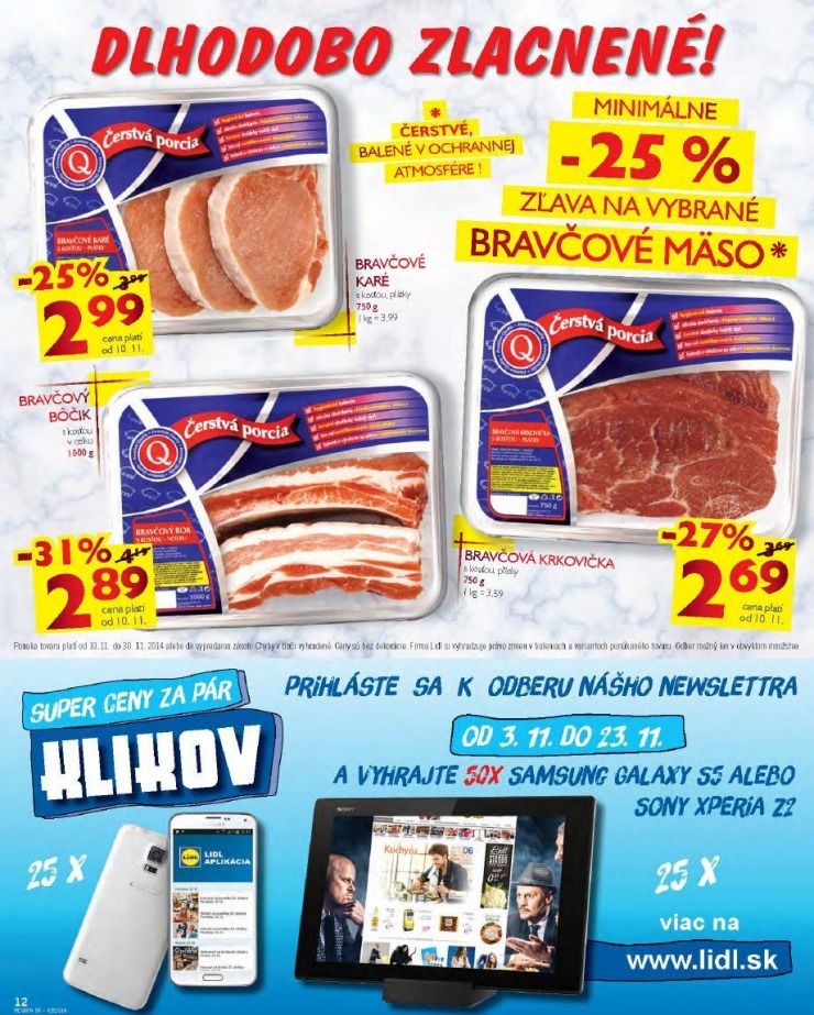 leták Lidl leták - hviezdy týždňa XXL strana 12 leták Lidl leták - hviezdy týždňa XXL strana 12