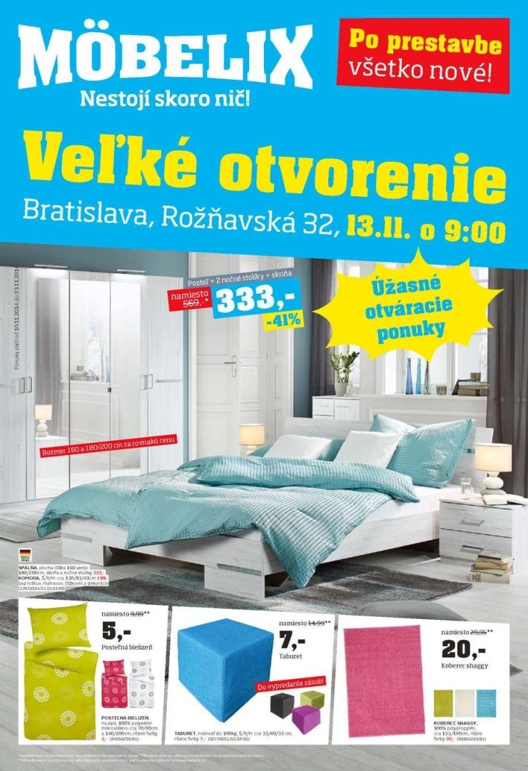 leták leták Möbelix - veľké otvorenie Bratislava strana 1 leták leták Möbelix - veľké otvorenie Bratislava strana 1
