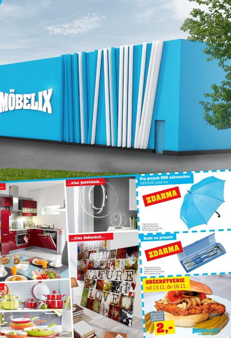 leták leták Möbelix - veľké otvorenie Bratislava strana 4 leták leták Möbelix - veľké otvorenie Bratislava strana 4