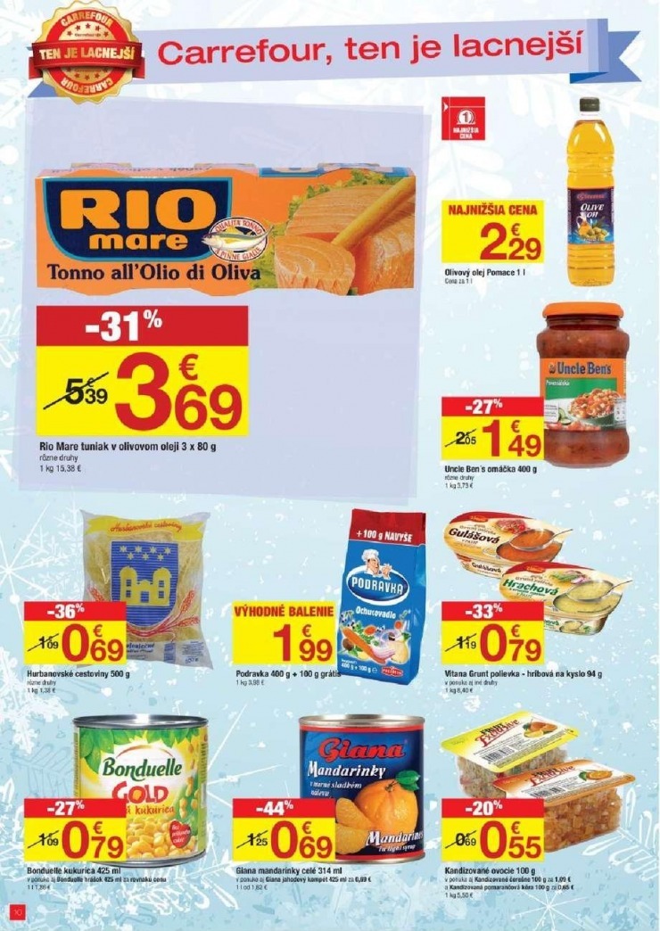leták mimoriadný leták Carrefour strana 10 leták mimoriadný leták Carrefour strana 10