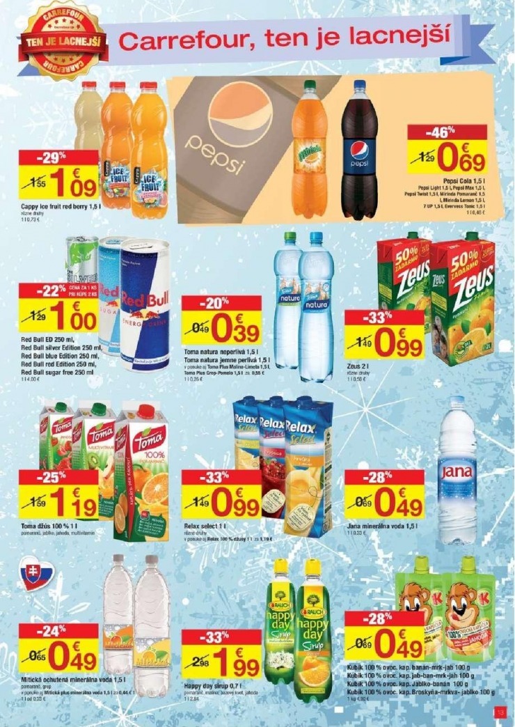 leták mimoriadný leták Carrefour strana 13 leták mimoriadný leták Carrefour strana 13