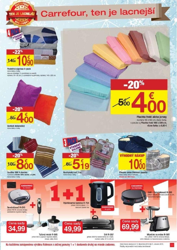 leták mimoriadný leták Carrefour strana 23 leták mimoriadný leták Carrefour strana 23