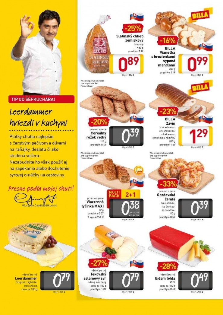 leták Billa akciový leták strana 4 leták Billa akciový leták strana 4