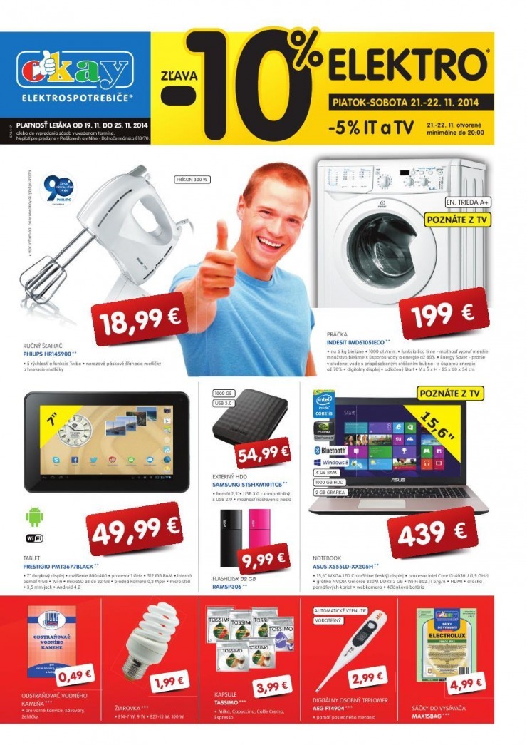 leták extra Okay leták strana 1 leták extra Okay leták strana 1