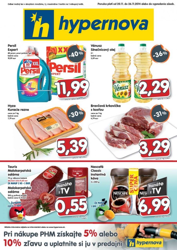 leták akčný Hypernova leták strana 1 leták akčný Hypernova leták strana 1