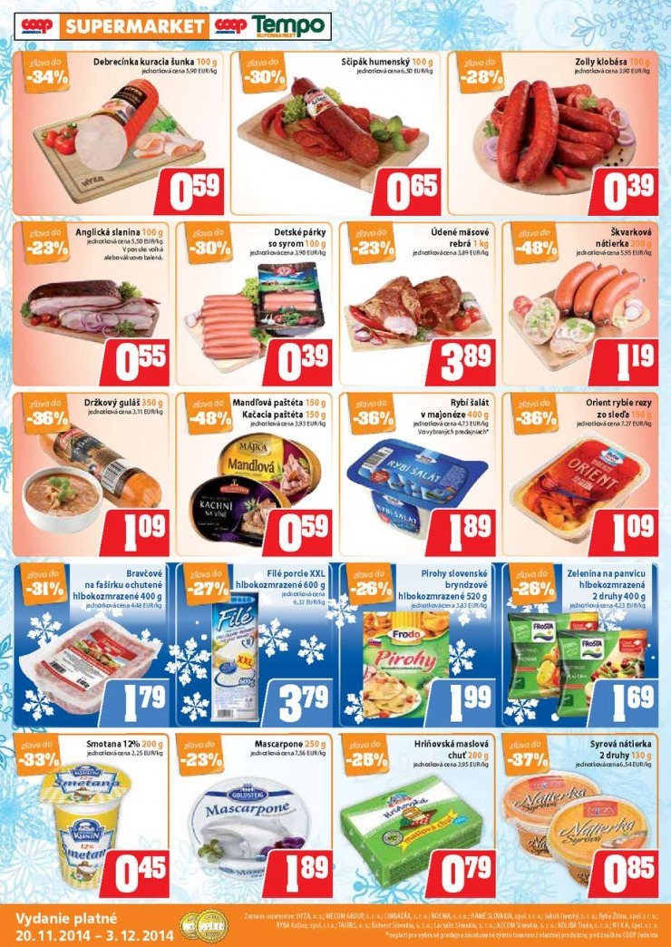 leták extra leták COOP Jednota strana 2 leták extra leták COOP Jednota strana 2