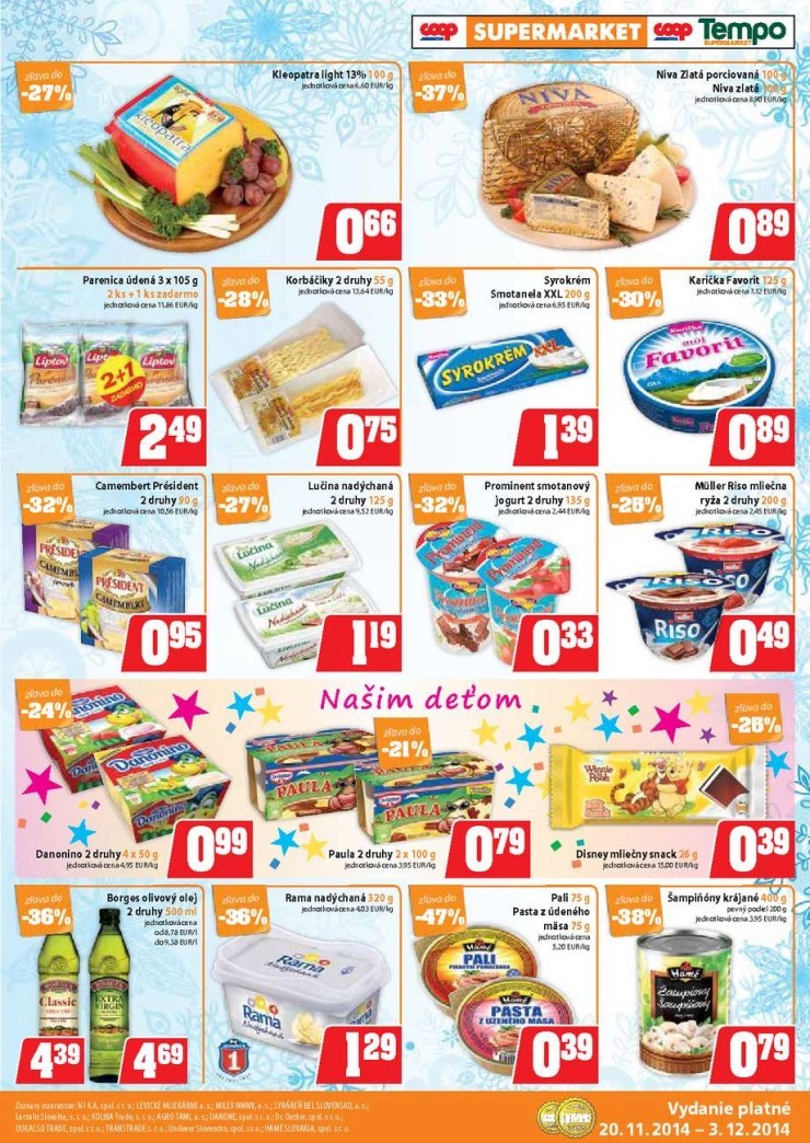 leták extra leták COOP Jednota strana 3 leták extra leták COOP Jednota strana 3