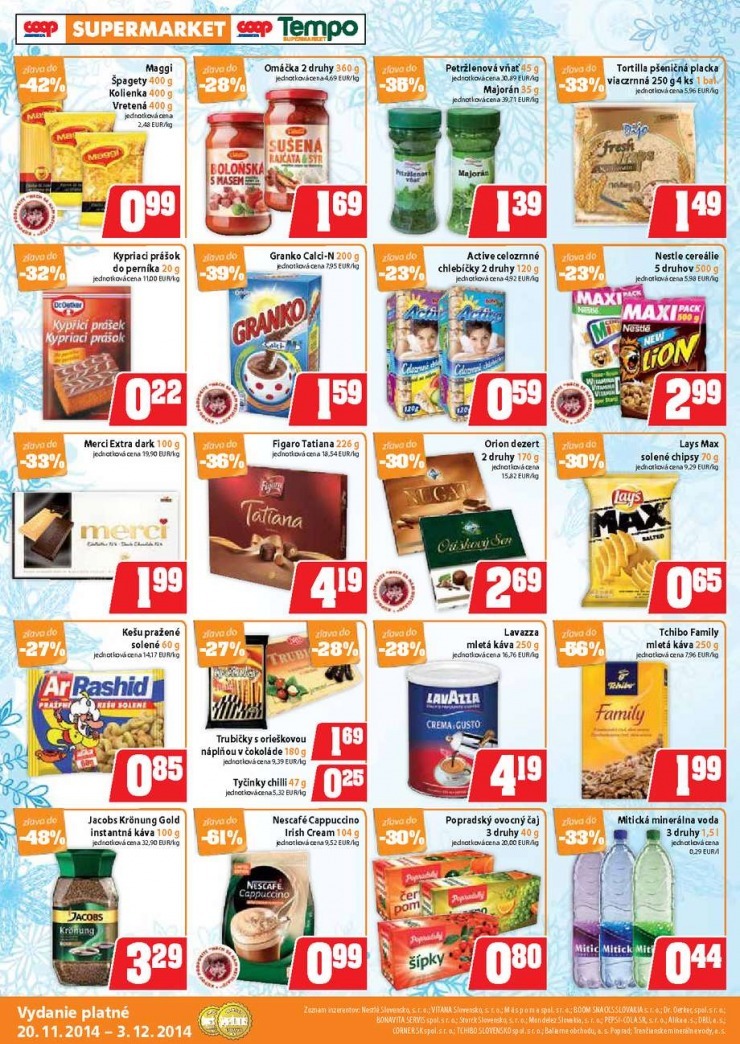 leták extra leták COOP Jednota strana 4 leták extra leták COOP Jednota strana 4