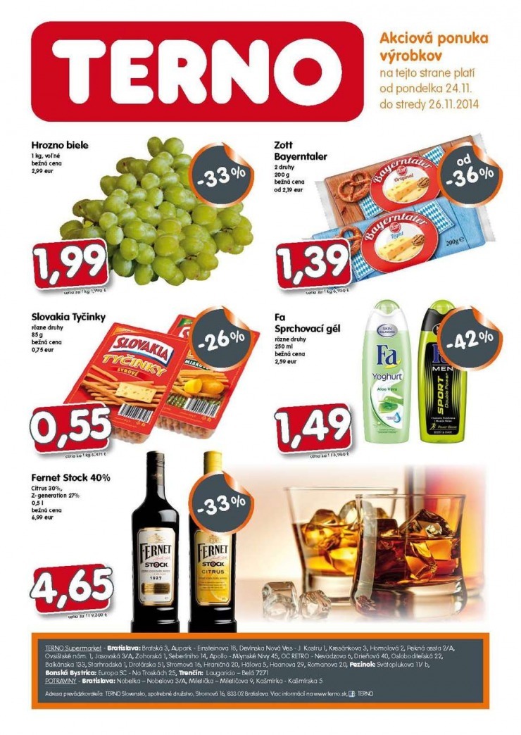leták aktuálna ponuka TERNO strana 12 leták aktuálna ponuka TERNO strana 12