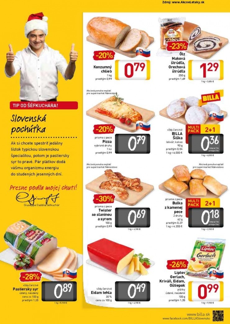 leták Billa leták - prichádza Mikuláš strana 4 leták Billa leták - prichádza Mikuláš strana 4