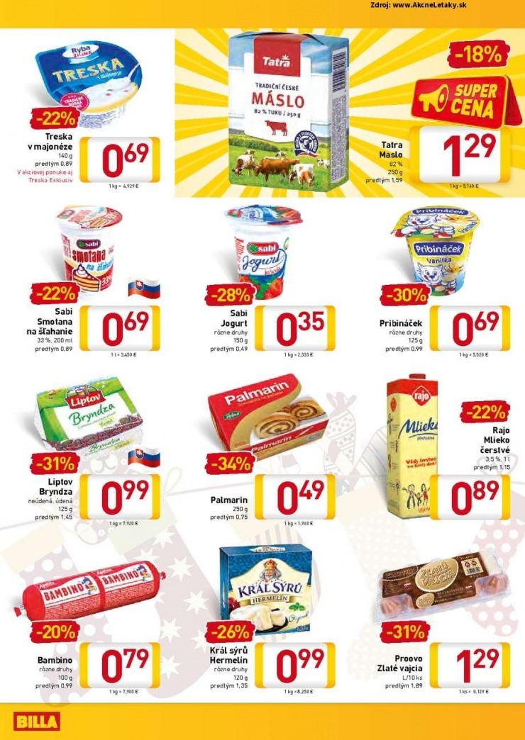 leták Billa leták - prichádza Mikuláš strana 5 leták Billa leták - prichádza Mikuláš strana 5