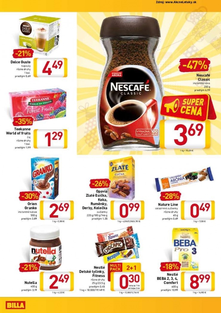 leták Billa leták - prichádza Mikuláš strana 7 leták Billa leták - prichádza Mikuláš strana 7