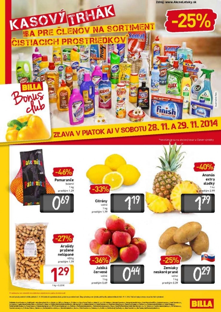 leták Billa leták - prichádza Mikuláš strana 14 leták Billa leták - prichádza Mikuláš strana 14