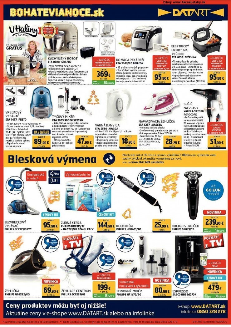 leták Datart leták - bohaté Vianoce strana 2 leták Datart leták - bohaté Vianoce strana 2