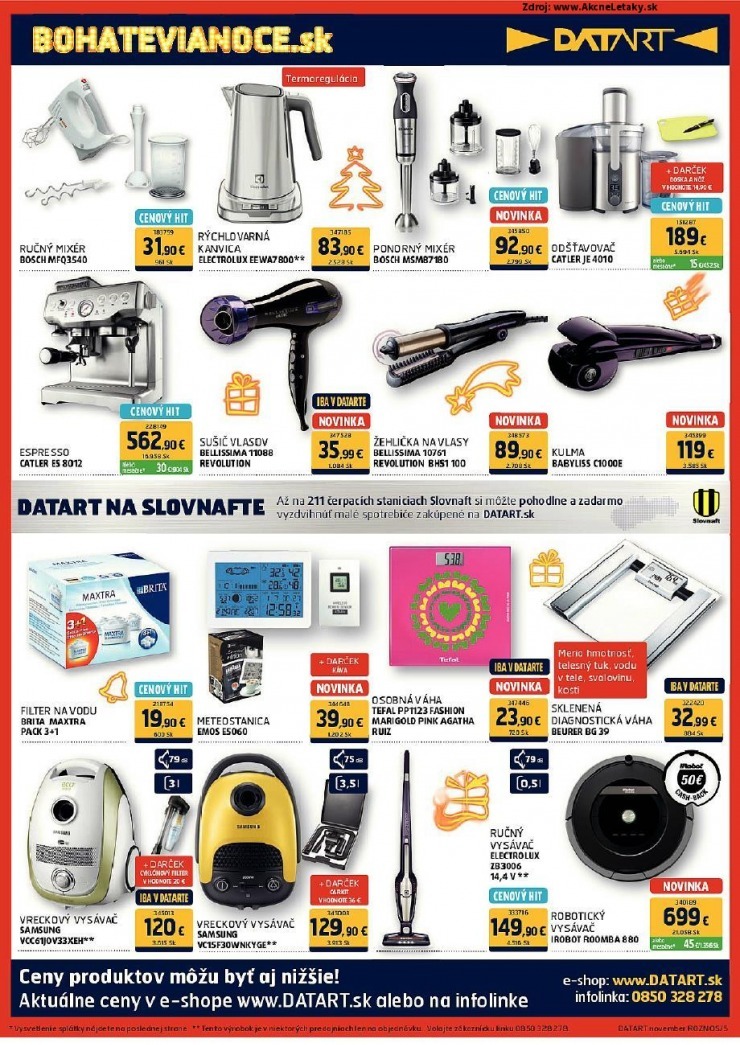 leták Datart leták - bohaté Vianoce strana 5 leták Datart leták - bohaté Vianoce strana 5