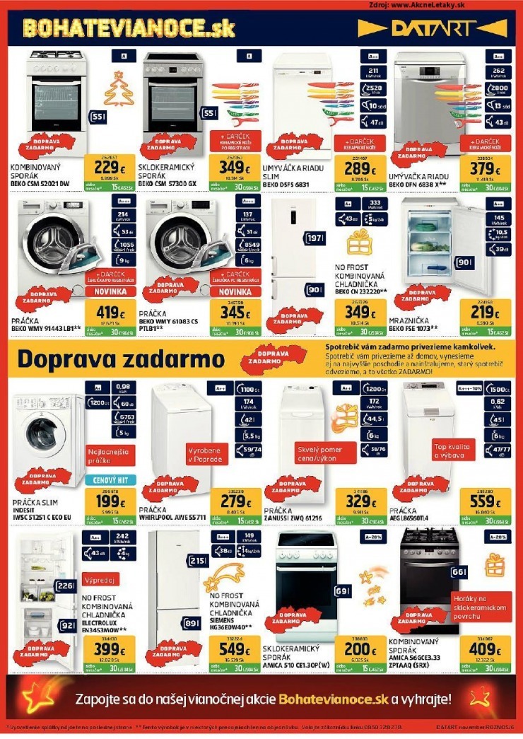 leták Datart leták - bohaté Vianoce strana 6 leták Datart leták - bohaté Vianoce strana 6