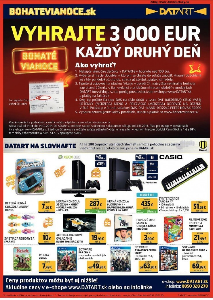 leták Datart leták - bohaté Vianoce strana 7 leták Datart leták - bohaté Vianoce strana 7