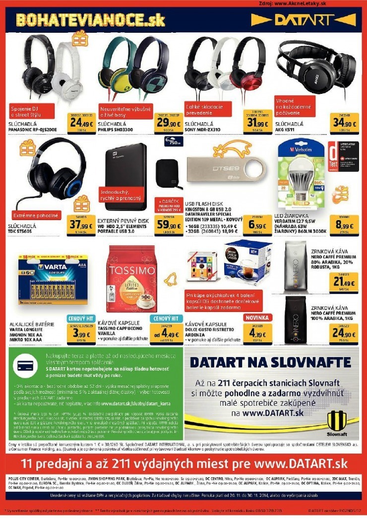 leták Datart leták - bohaté Vianoce strana 12 leták Datart leták - bohaté Vianoce strana 12