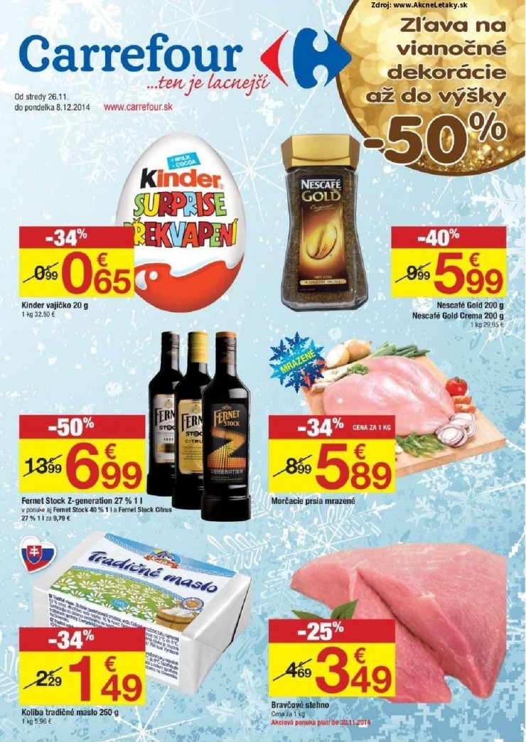 leták akciový leták Carrefour strana 1 leták akciový leták Carrefour strana 1