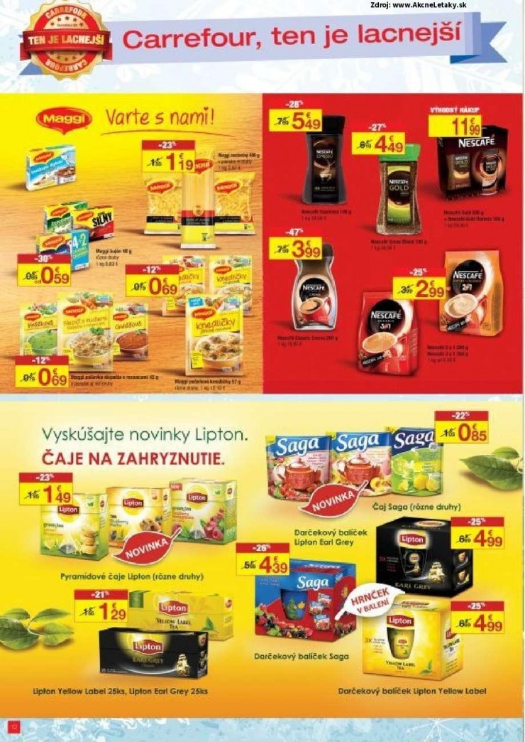 leták akciový leták Carrefour strana 12 leták akciový leták Carrefour strana 12