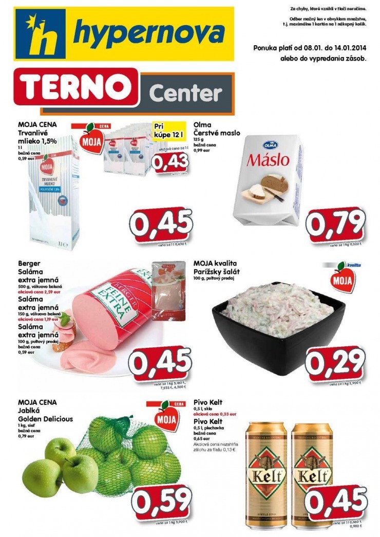 leták mimořádný leták Hypernova strana 1 leták mimořádný leták Hypernova strana 1