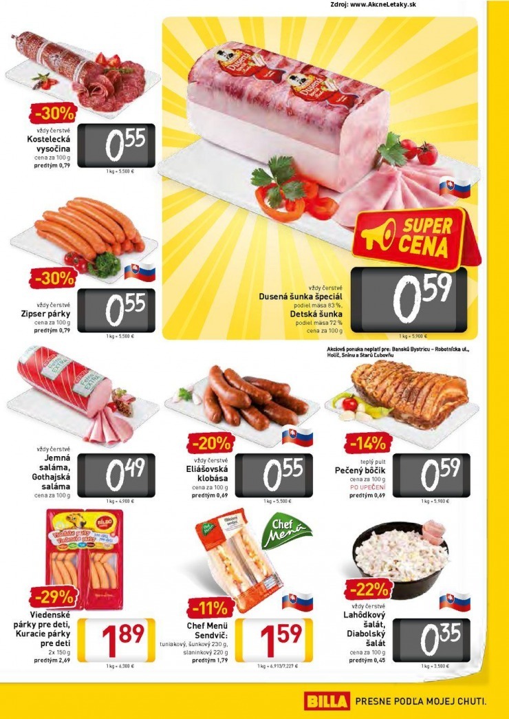 leták extra leták Billa strana 9 leták extra leták Billa strana 9
