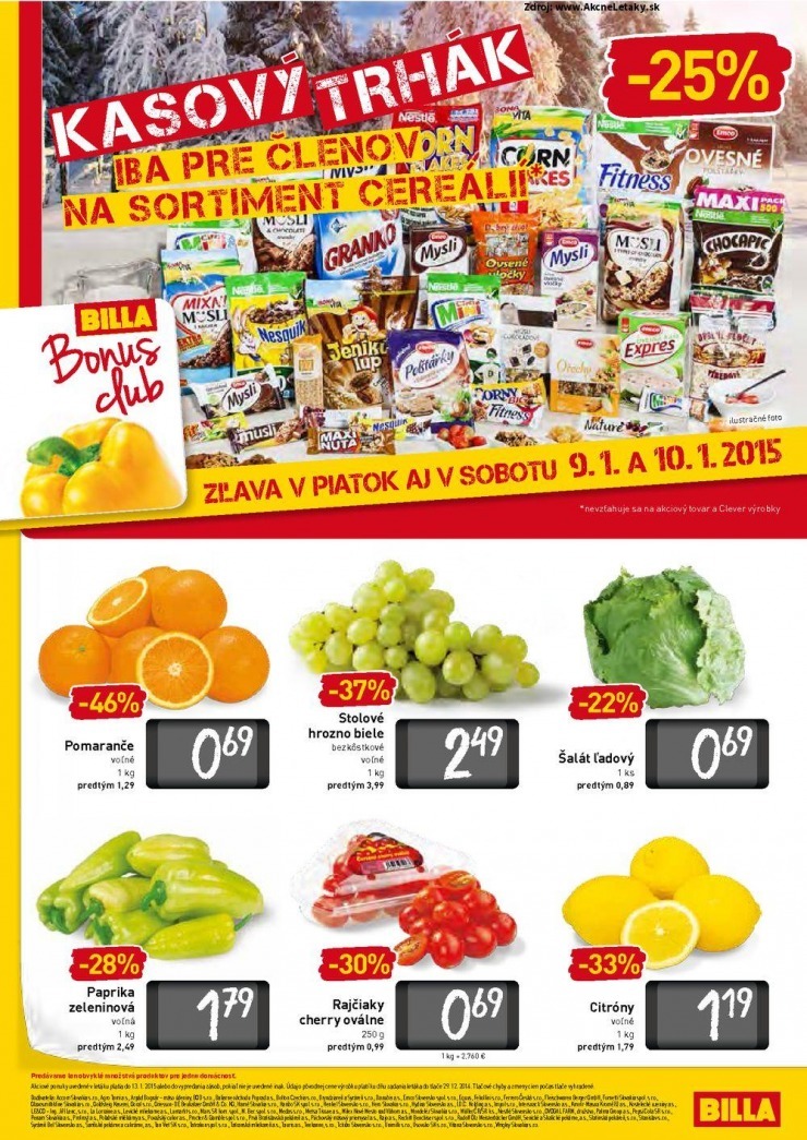 leták extra leták Billa strana 14 leták extra leták Billa strana 14