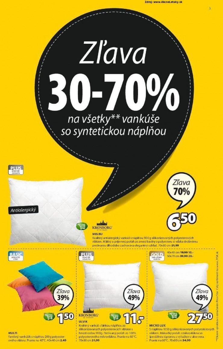 leták akčná ponuka Jysk strana 3 leták akčná ponuka Jysk strana 3