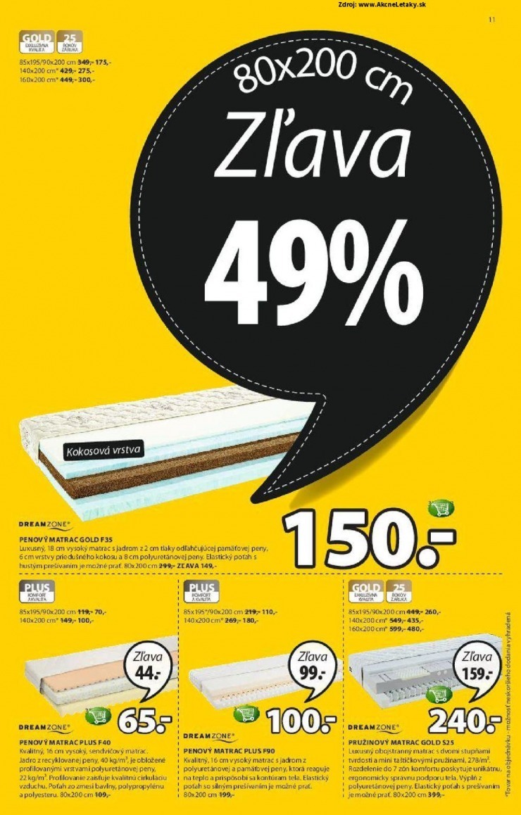 leták Jysk extra ponuka strana 11 leták Jysk extra ponuka strana 11
