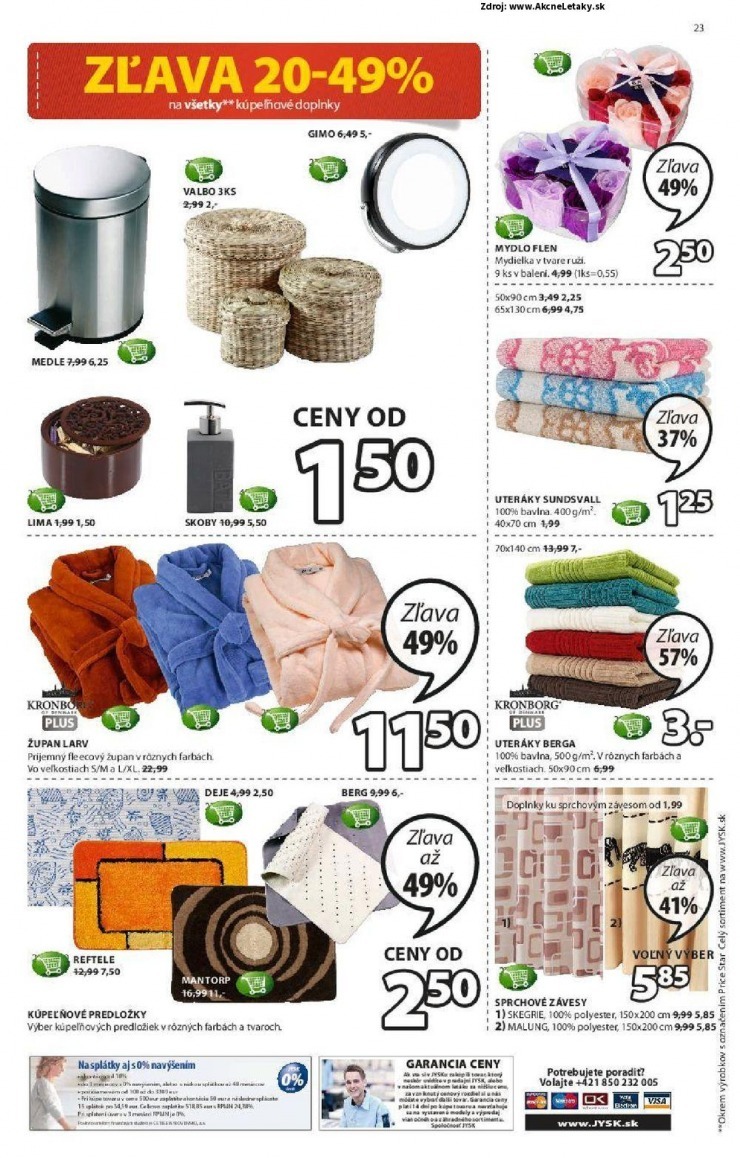 leták Jysk extra ponuka strana 23 leták Jysk extra ponuka strana 23