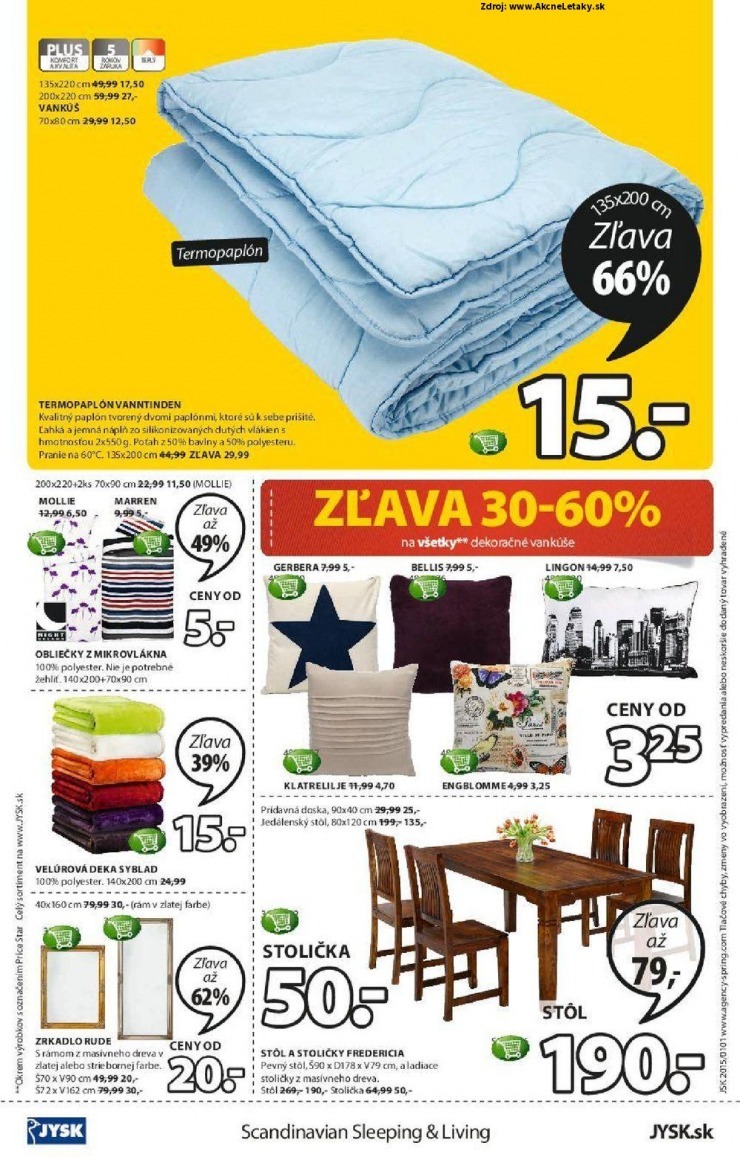 leták Jysk extra ponuka strana 24 leták Jysk extra ponuka strana 24