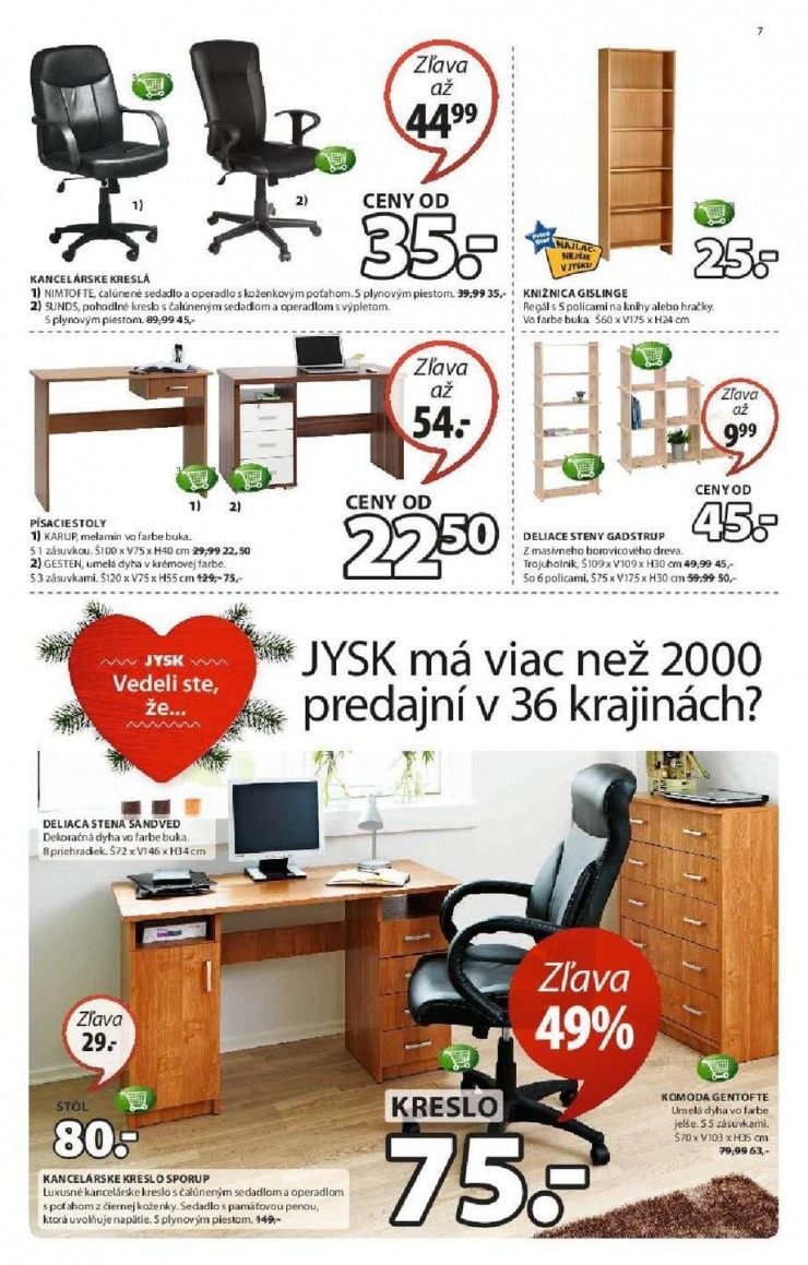 leták exkluzívny leták Jysk strana 7 leták exkluzívny leták Jysk strana 7