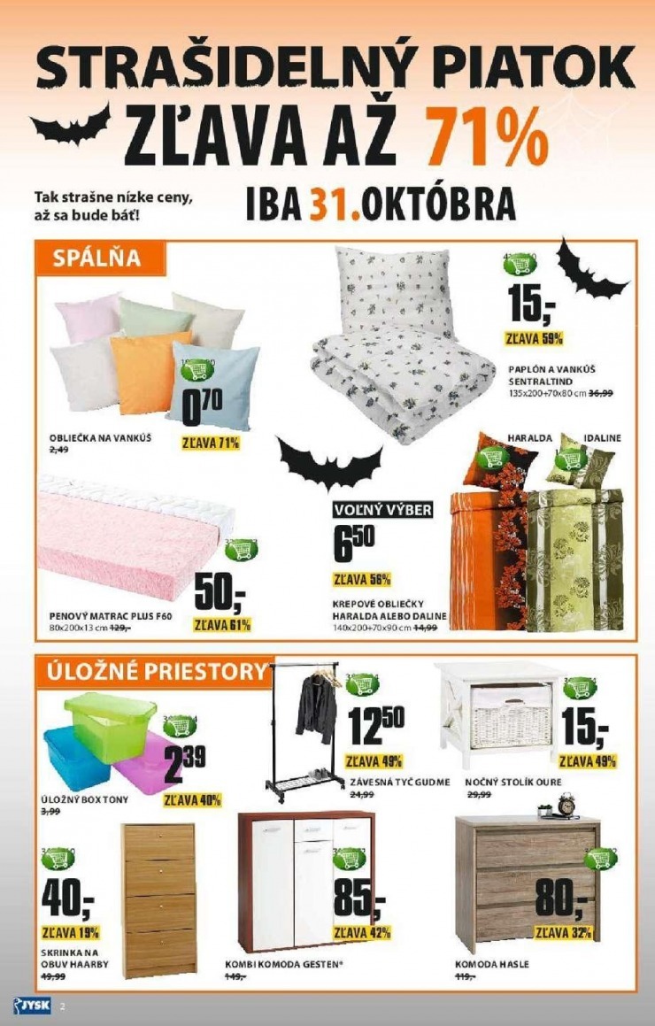 leták akciový leták Jysk strana 2 leták akciový leták Jysk strana 2