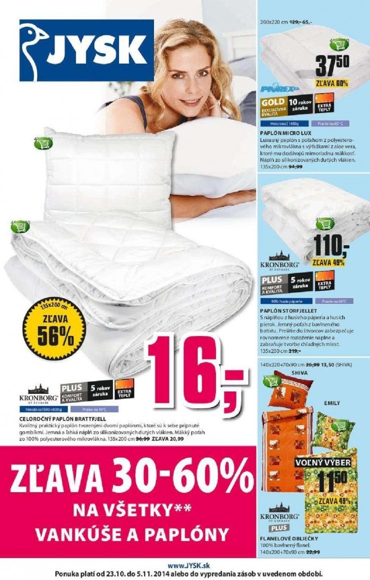 leták špeciálny leták Jysk strana 1 leták špeciálny leták Jysk strana 1