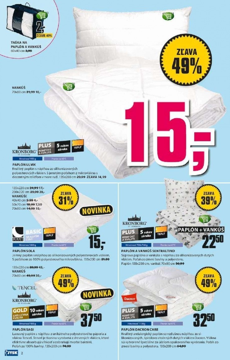 leták špeciálny leták Jysk strana 2 leták špeciálny leták Jysk strana 2