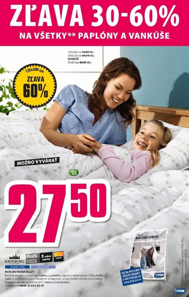 leták špeciálny leták Jysk strana 3 leták špeciálny leták Jysk strana 3