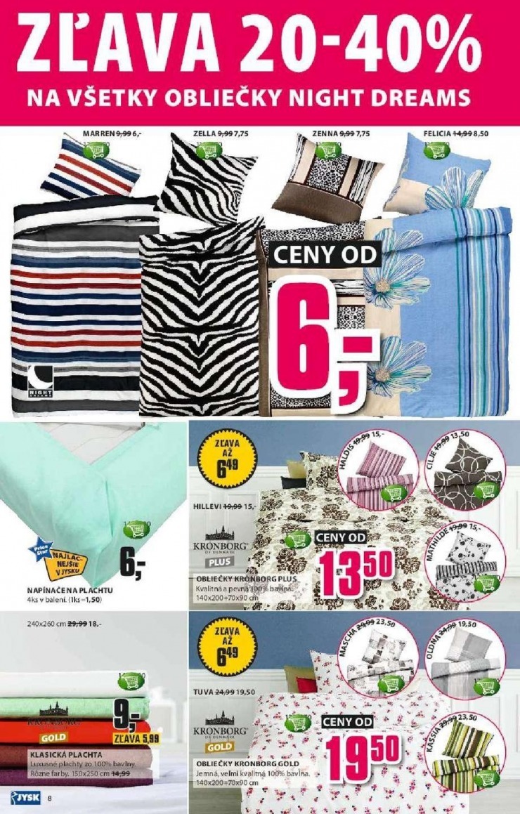 leták špeciálny leták Jysk strana 8 leták špeciálny leták Jysk strana 8