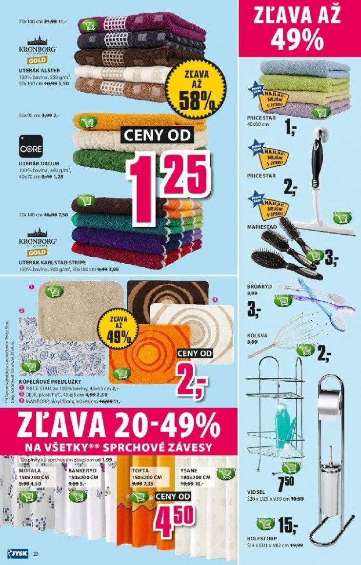 leták špeciálny leták Jysk strana 20 leták špeciálny leták Jysk strana 20
