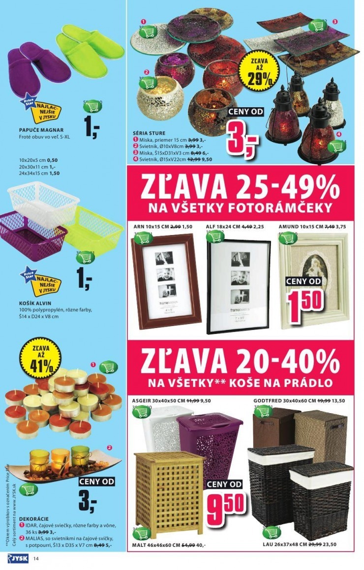 leták mimoriadný leták Jysk strana 14 leták mimoriadný leták Jysk strana 14