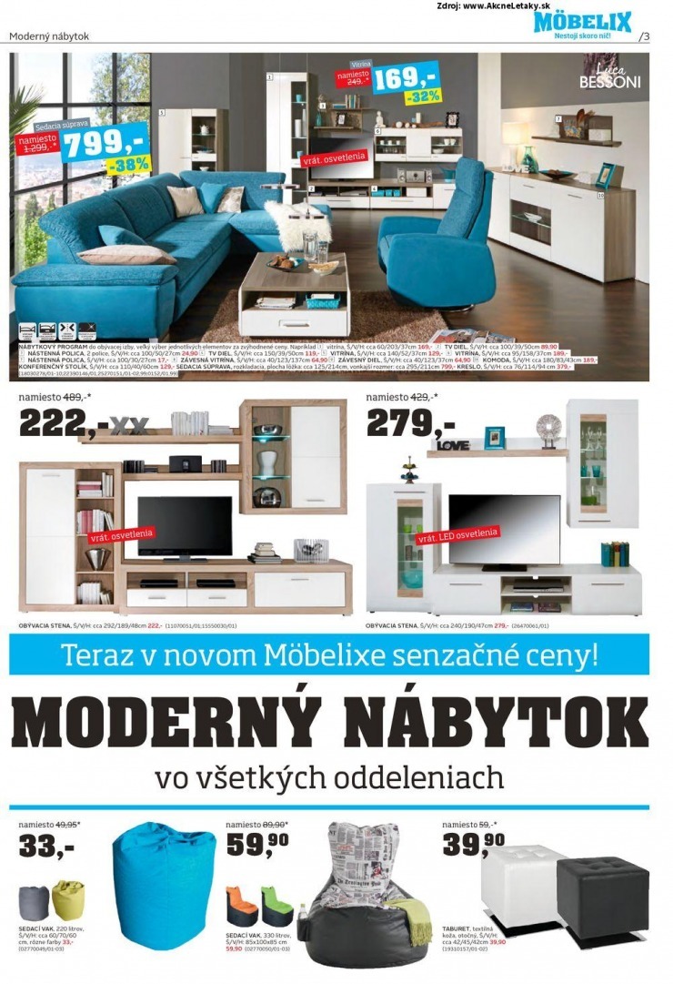 leták Möbelix extra leták strana 3 leták Möbelix extra leták strana 3