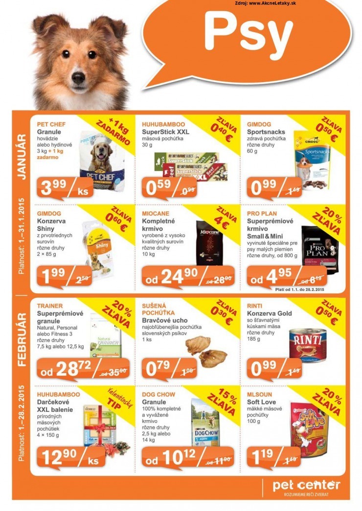 leták Pet Center akčný leták strana 3 leták Pet Center akčný leták strana 3