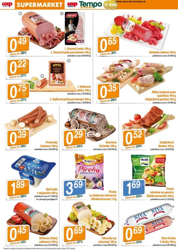 leták extra ponuka COOP strana 2 leták extra ponuka COOP strana 2