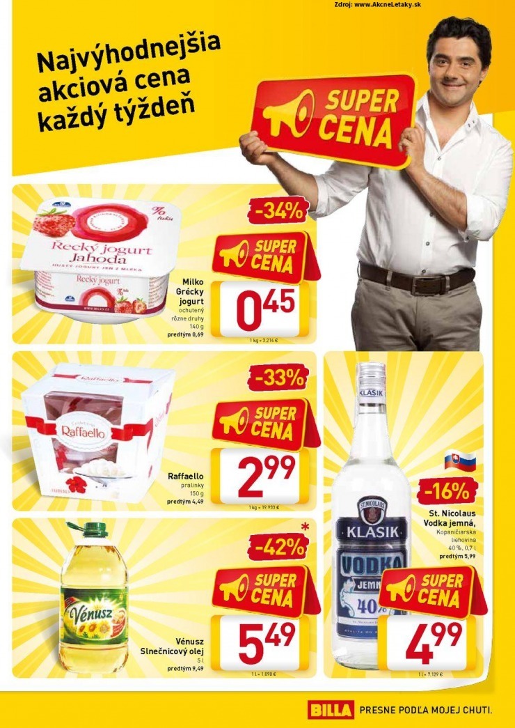 leták aktuálna ponuka Billa strana 3 leták aktuálna ponuka Billa strana 3