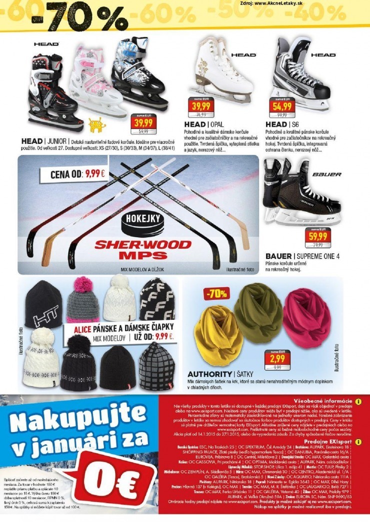 leták EXIsport leták - mega výpredaj strana 5 leták EXIsport leták - mega výpredaj strana 5