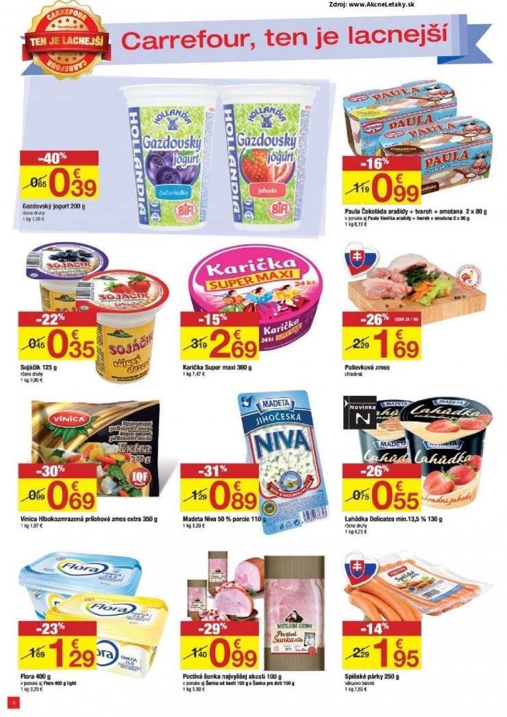 leták špeciálny leták Carrefour strana 4 leták špeciálny leták Carrefour strana 4