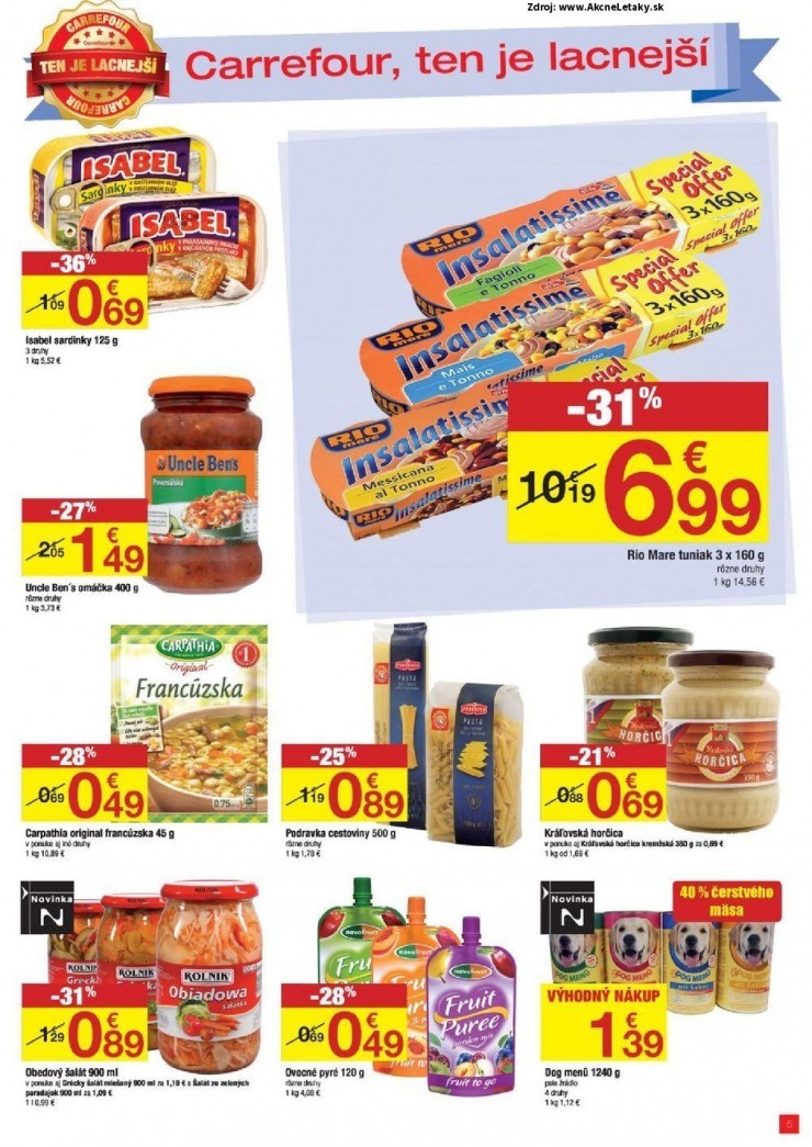 leták špeciálny leták Carrefour strana 5 leták špeciálny leták Carrefour strana 5