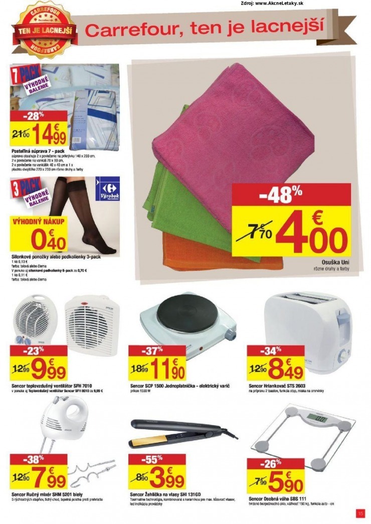 leták špeciálny leták Carrefour strana 15 leták špeciálny leták Carrefour strana 15