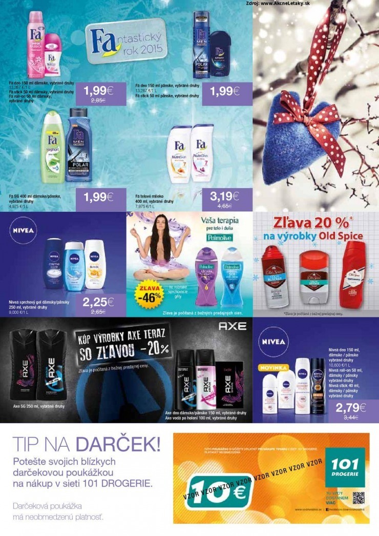 leták akciová ponuka 101 Drogerie strana 3 leták akciová ponuka 101 Drogerie strana 3