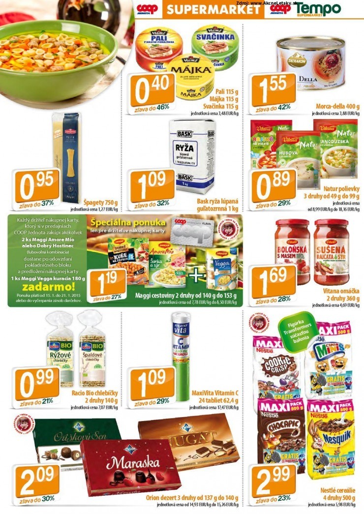 leták mimoriadný leták COOP Jednota strana 4 leták mimoriadný leták COOP Jednota strana 4