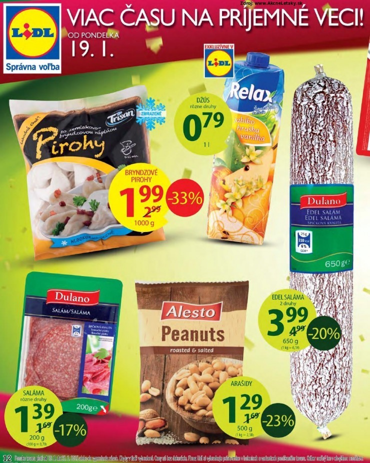 leták Lidl mimoriadný leták strana 12 leták Lidl mimoriadný leták strana 12